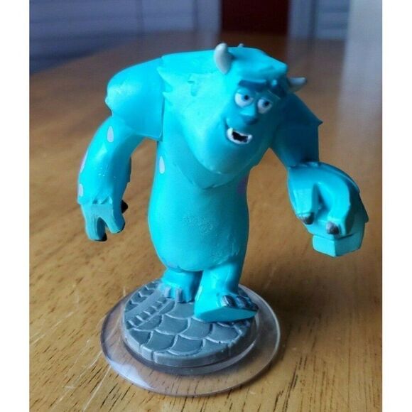 Disney Infinity Monsters Inc Figures Mike Wazowski’s & Sully Lot Of 2 - Picture 5 of 7